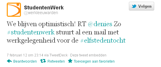 it giet oan? Tweet Elfstedentocht