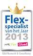 StudentenWerk Flex Specialist van het Jaar 2013 Award